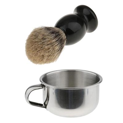 Enakshi Barber Shave Brush Men's Shaving Mug Bowl Beard Soap Facial Care Tools Set|Health & Beauty | Shaving & Hair Removal | Shaving Brushes & Mugs