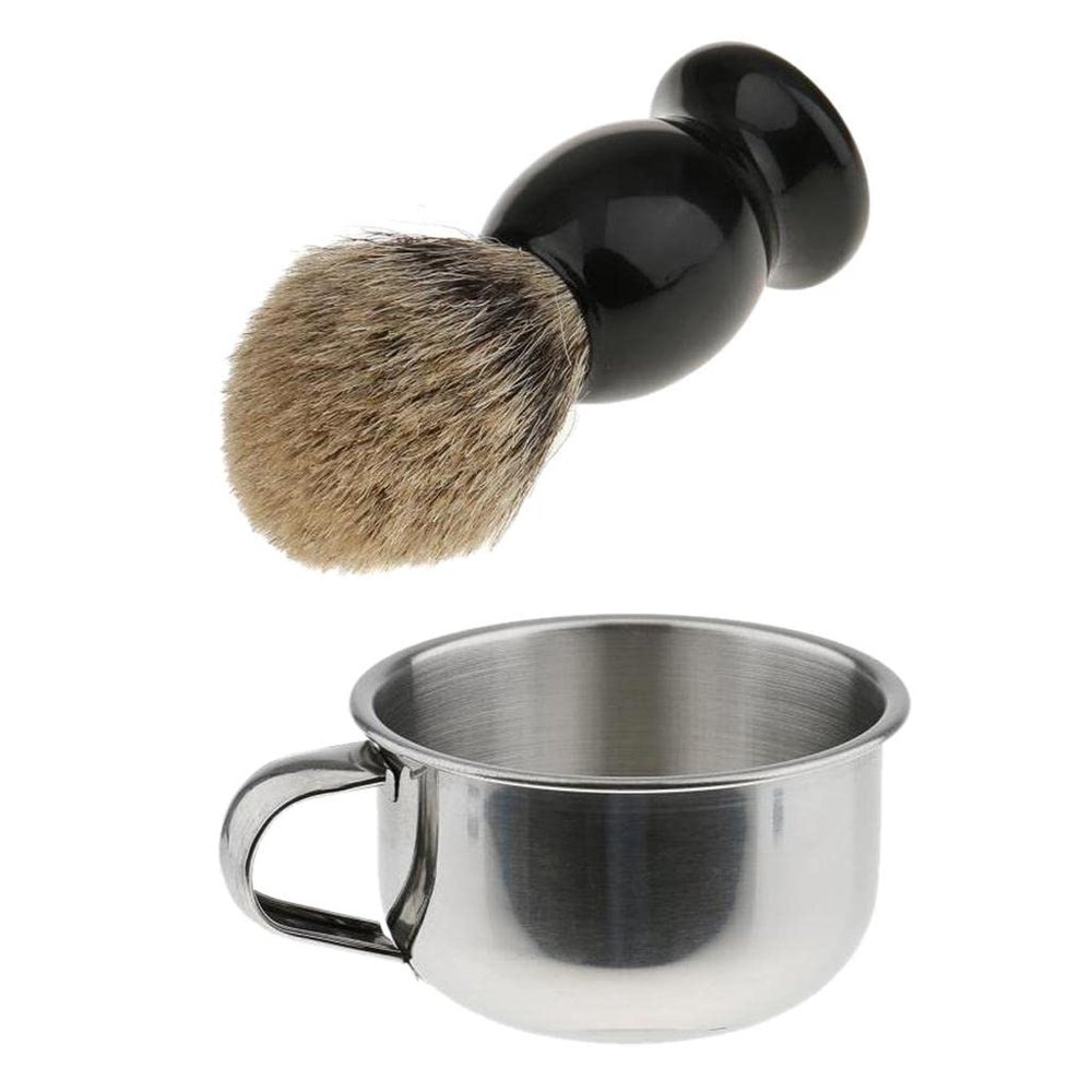 Enakshi Barber Shave Brush Men's Shaving Mug Bowl Beard Soap Facial Care Tools Set|Health & Beauty | Shaving & Hair Removal | Shaving Brushes & Mugs