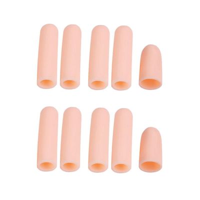 Enakshi 10Pcs Thumb Protectors Splint Gel Finger Sleeves Caps Cover Tube Skin|Health & Beauty | Medical, Mobility & Disability | Orthopedics & Supports | Orthotics, Braces & Sleeves