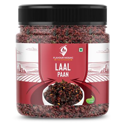 FLAVOUR MOSAIC Red Paan | 200g | Meetha Paan Mukhwaas | Sweet Paan | Digestive Mukhwas | Mouth Freshener | After Meal Snacks
