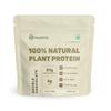 Healthifyme 100% Natural Plant Protein Powder, Double Chocolate, Easy to Digest With 21G Plant Based Protein - 5G BCAA, Gluten Free, Dairy Free, No Added Sugar view 1