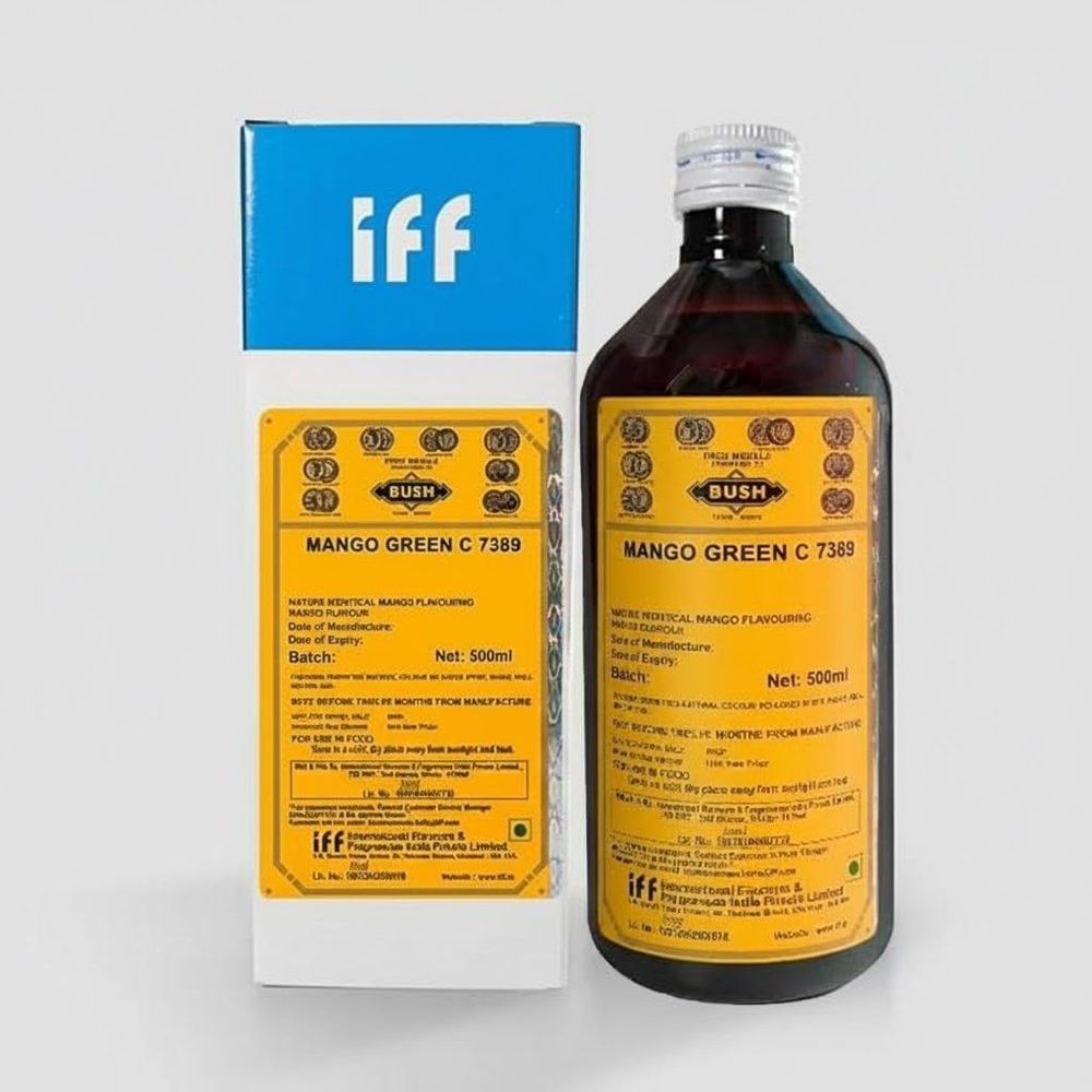 IFF Bush Mango Green C 7389 Flavour/Essence (Used in Ice Creams, Cakes, Chocolates, Jams, Jellies, Sweets, Cookies, Milkshakes etc) - 500 ml