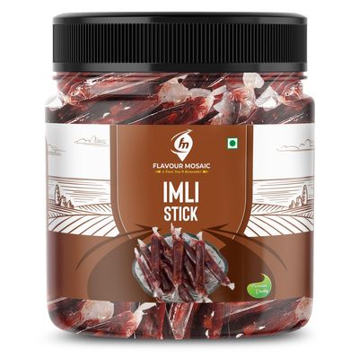 FLAVOUR MOSAIC Imly Stick | 900g | Khatti Meethi Imly, Tangy Imli, Imli Candy, Lollipop, Digestive Candy (Pack of 1)
