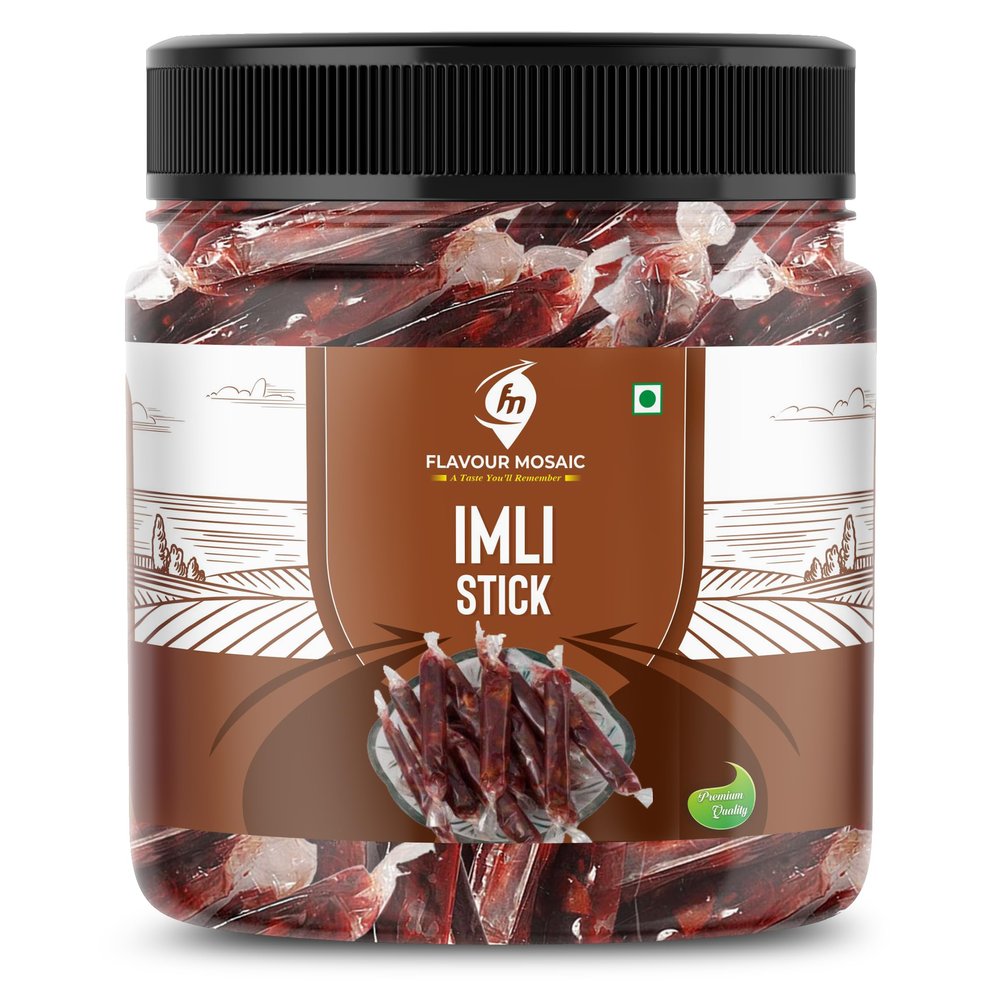 FLAVOUR MOSAIC Imly Stick | 900g | Khatti Meethi Imly, Tangy Imli, Imli Candy, Lollipop, Digestive Candy (Pack of 1)
