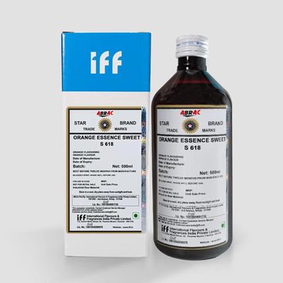 IFF Orange Essence Sweet S 618 Flavour/Essence (Used in Ice Creams, Cakes, Chocolates, Jams, Jellies, Sweets, Cookies, Milkshakes etc) - 500 ml