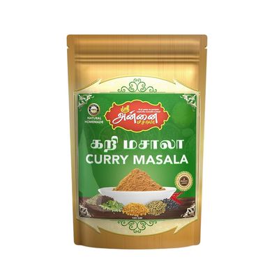 100% Natural Homemade 200gm Curry Masala Powder | Perfectly Balanced Curry Masala with No Added Flavours and Colours | Ready To Use For Cooking