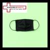 KAPGGRILA Non-Woven Ultrasonically Sealed Face Mask with Nose Pin & Soft Earloop | Certified 3-Layer Disposable Surgical Mask | Breathable, Anti-Pollution Mask for Men, Women, and Kids (100) Black view 4