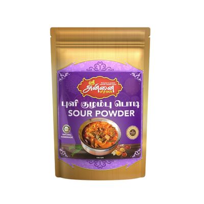 100% Natural Homemade 500gm Pulikulambu Powder | Perfectly Balanced Pulikulambu Chicken Masala with No Added Flavours and Colours | Ready To Use For Cooking