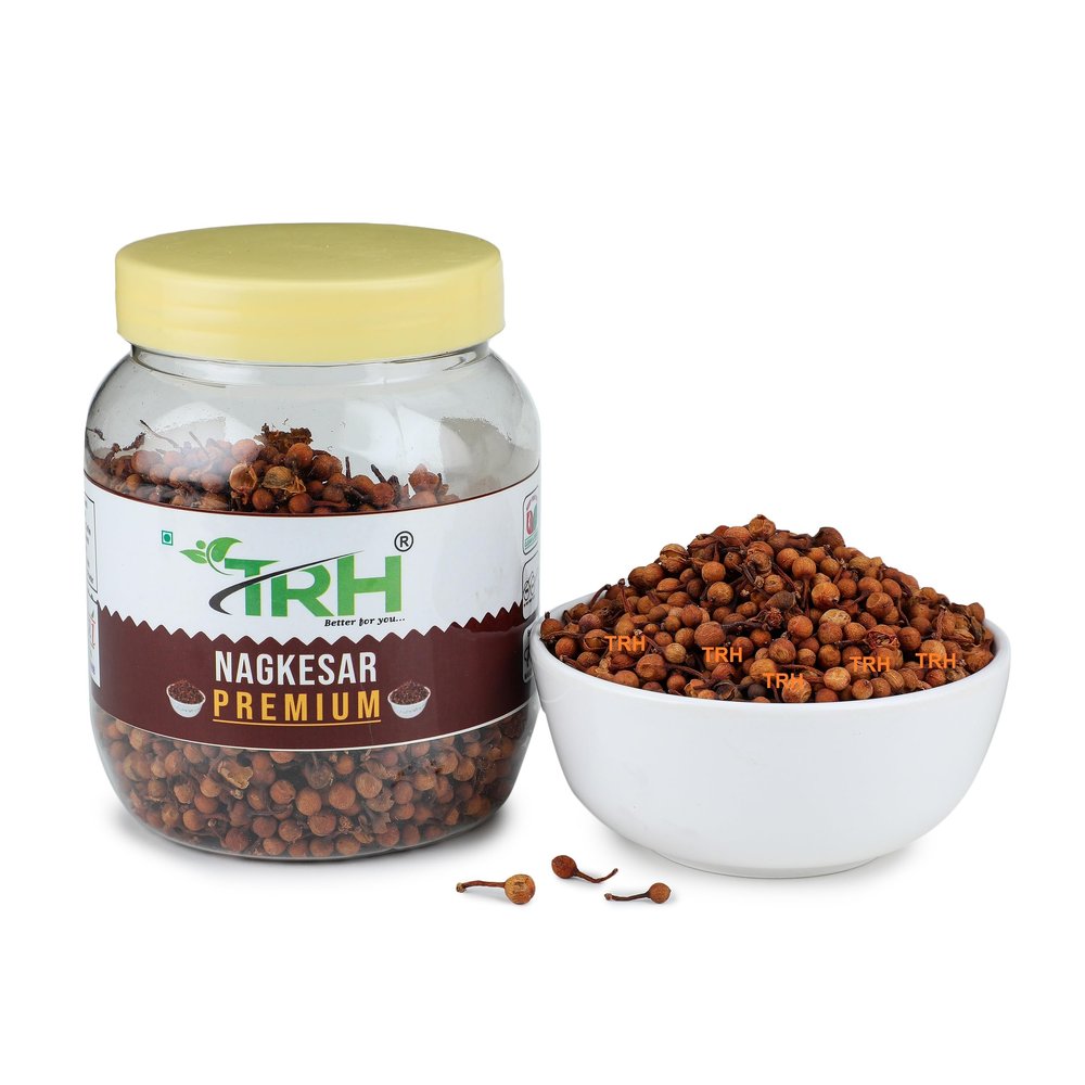 TRH Premium Nagkesar - Ochrocarpus Longifolius - Cobra's Saffron - Tattva Nagkesar- Iron Wood Tree-Mesua Ferrea-Indian Rose Dried Chestnut - Ochrocarpus Longifolius - Cobra's Saffron (100 gm)