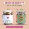 Bliss by Anju Almond Biscotti | Activated Almonds (Cleaned, Soaked & Dried) | 100% Nut-Based & Grain-Free | Vegan, Lactose-Free & Zero Cholesterol | Rich in Protein, Calcium & Magnesium | 200g view 2
