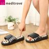 MEDITROVE Acupressure Magnetic Therapy Slippers for Men and Women | Yoga Paduka Reflexology Footwear | Spring Design Unisex Massage Sandals for Full Body Relaxation, Blood Circulation & Foot Pain Relief (Size 7) view 4