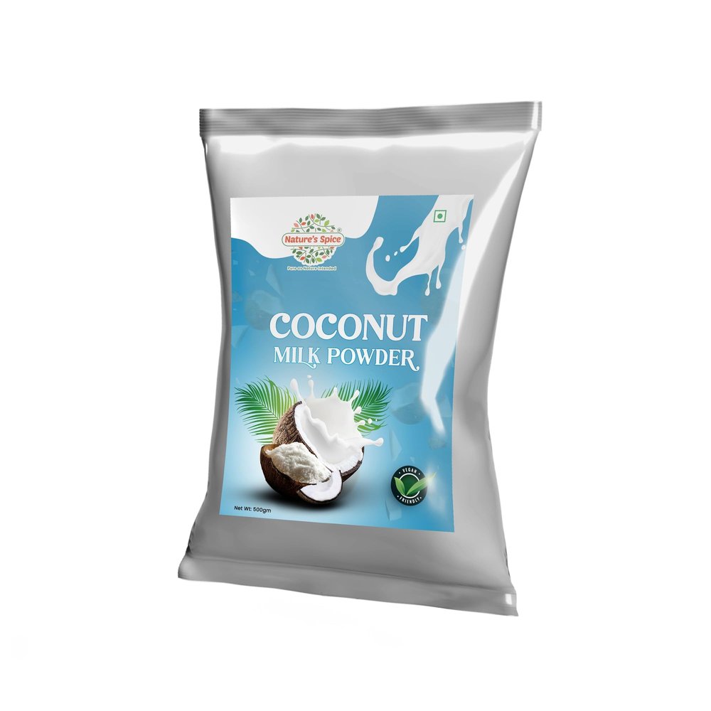 Nature's Spice Coconut Powder - Combo Pack of 500g | Rich & Creamy Texture with No Added Artificial | 17% Fat Milk Powder for Vegan Diet100% Dairy Free Product | Used For Cooking & Baking