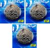 Cello Kleeno Stainless Steel Small Scrub Pad Silver ( Pack of 3 ) view 1