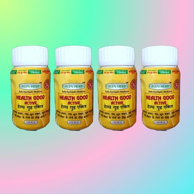 Green Herbs Health Good Active Capsule Ayurvedic Weight Gain Capsule, Original, Pack of 4 50 Capsules