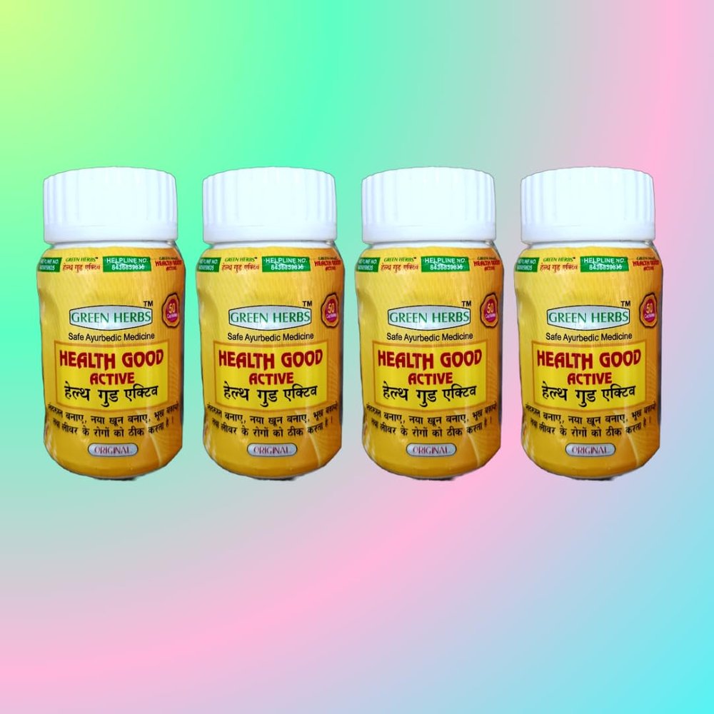 Green Herbs Health Good Active Capsule Ayurvedic Weight Gain Capsule, Original, Pack of 4 50 Capsules