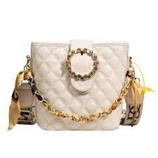 ALI SHIPPING Trendy Women's & Girls' Bucket Crossbody Bag with Adjustable Sling Strap  Stylish, Versatile, and Perfect for Everyday Use