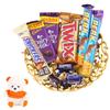 SFU E Com Almond And Waffery Chocolate Hamper | Valentine Love Teddy Bear With Chocolate Combo | Valentine Chocolate Hamper | 060 view 1