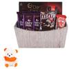 SFU E Com Attractive Basket With Chocolate | Valentine Love Teddy Bear With Chocolate Combo | Valentine Chocolate Hamper | 896 view 1
