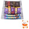 SFU E Com Bournville Chocolate Gift Hamper With Tray | Valentine Love Teddy Bear With Chocolate Combo | Valentine Chocolate Hamper | 551 view 1