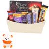 SFU E Com 7 Pieces Chocolate Hamper With Attractive Golden Basket | Valentine Love Teddy Bear With Chocolate Combo | Valentine Chocolate Hamper | 258 view 1