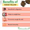 IndianJadiBooti Harad Badi Chilka Haritaki | Terminalia Chebula | Kadukkai | Kadukka | Badi Harar Chilka | Ayurvedic remedy for Digestive Health, Gastric Troubles, Constipation | 5 Packsof 1 Kg view 3