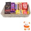 SFU E Com Bournville Cranberry With Creamy Chocolates | Valentine Love Teddy Bear With Chocolate Combo | Valentine Chocolate Hamper | 431 view 1