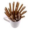 bnf 30Pack Natural Bamboo Drinking Straws - Eco-Friendly,Reusable Bamboo Straws |Crafts | Multi-Purpose Craft Supplies | Crafting Pieces | Wooden Pieces view 4