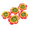 bnf 5Pcs Colors Yarn Crochet Flowers Handmade Applique Embellishment Color 2 |Crafts | Sewing | Embellishments & Finishes | Trims view 3