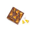 Goosebumps Orange Rock Salt 55% Dark Chocolate Mini Bar | Made with Real Orange pieces & Couverture | Fruit Chocolate Bars (Set Of 6) view 3