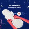 Azah XL+ Sanitary Napkins for Women [Pack of 16] | 312MM Large Night Pads | Cottony Soft Sanitary Napkins for Women | XL+ Pads for Woman | Leak Proof for Overnight Protection | Extra Long & Wide Back view 4