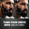 Beardo Grey Beard oil for Men, 30 ml | Helps with greying beards | Also contains Bhringraj + Henna + Curry leaves + Black tea extracts for restoring natural black beard color | Lightweight and Non-Sticky view 2