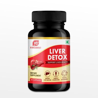 HIMSAMRAT Liver Detox For Fatty Liver & Liver Toxins. Pack of 1 HMLIVERDETOX01
