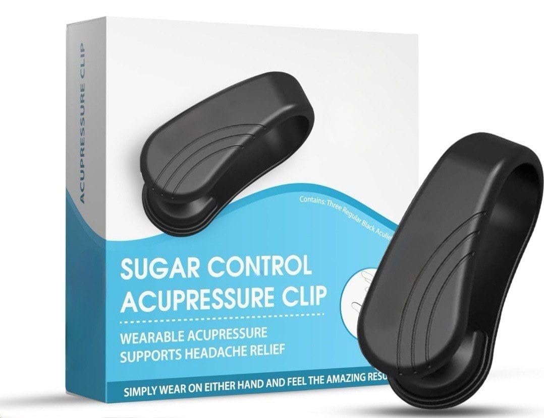 (3 pcs) Sugar Control LI4 Acupressure Point Clip, Wearable Hand Massager for Headache, Migraine, Arthritis, and Tension Relief - Ideal for Diabetes Management | Light Weight