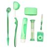 LOOM TREE 8 Kit Orthodontic Set Oral Care Cleaning Protective Wax Brush Floss Green | Health Care | Other Health Care Supplies view 3