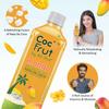 Coco Frut Mango Fruit Drink with Nata De Coco  300ml (Pack of 24) | Refreshing Mango Juice with 15% Coconut Chunks | Natural, Hydrating & Delicious | Sip-and-Chew Delight view 4