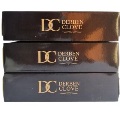 Derben Clove 2 ply very Soft and Good Absorbant Facial Tissue Box, 200 sheets(Total 600 Sheets) - Pack of 3