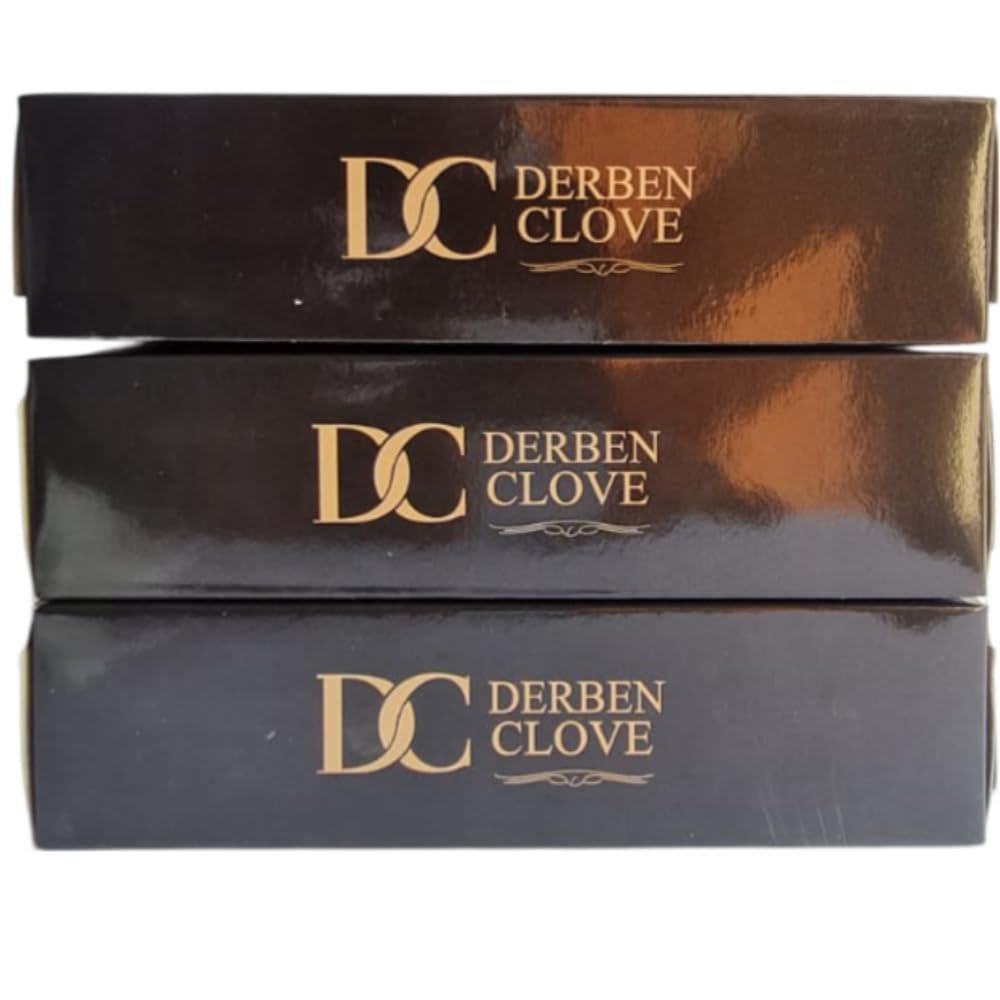 Derben Clove 2 ply very Soft and Good Absorbant Facial Tissue Box, 200 sheets(Total 600 Sheets) - Pack of 3
