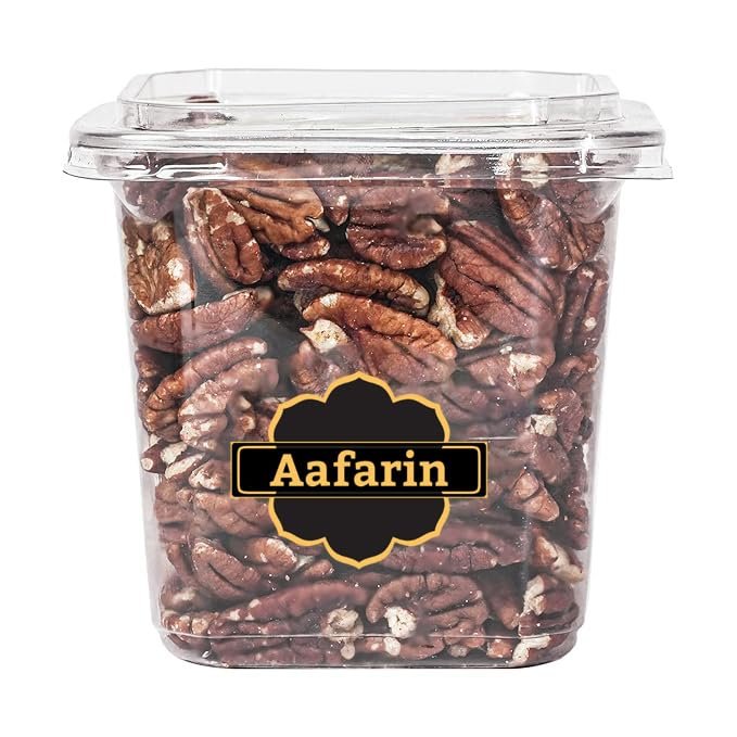 AAFARIN Premium Imported Pecan Nuts Raw & Unsalted (250g) | Crunchy, Buttery Flavor | Healthy Snack | Rich in Antioxidants & Fiber | No Additives