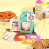 Mo's Bakery Holi Green Gift Box with Apple Cinnamon & Oatmeal Cookies,Thandai Mix & Holi Colours | Cookies Gift Box for Holi | Herbal Gulal 15g x 3 colours | Corporate & Festive Gifts | Skin Friendly Holi colour view 3