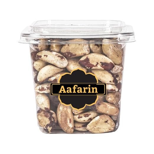 AAFARIN Premium Imported Brazil Nuts 500g | Raw & Unsalted | Rich in Selenium & Antioxidants | Healthy Snack for Immunity & Wellness | Resealable Pack