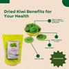Kashmir Harvest Hub Premium Dried Kiwi Slices 400Gm | Candied Dry Fruit Naturally Sweet and Dehydrated | Rich In Vitamins & Minerals, Antioxidants, Preservative Free & 100% Natural | Sugar Added view 2