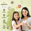 Arka All Natural Coco Lemo Fresh - Hydrating Coconut Lemon Drink Mix, Instant Electrolyte Powder, Vegan & Gluten-Free, 15 Sachets Box view 4