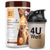 4UWELL Meal Replacement Shake for Women and Men | 18 Essential Vitamins and Minerals - Chocolate Flavour 500g view 1