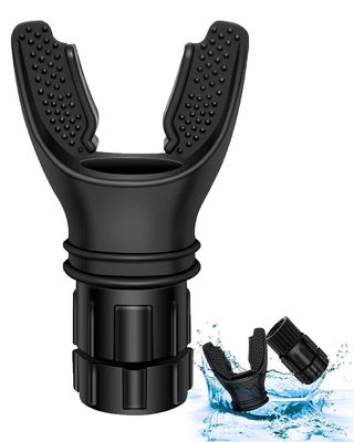 VARENYYA Portable Respiratory Trainer-Exercise Device Respiratory Muscle Training Improve Breathing Capacity Easy to Clean.Adjustable to Different Fitness Need (Black)
