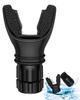 VARENYYA Portable Respiratory Trainer-Exercise Device Respiratory Muscle Training Improve Breathing Capacity Easy to Clean.Adjustable to Different Fitness Need (Black) view 1