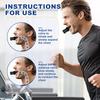 VARENYYA Portable Respiratory Trainer-Exercise Device Respiratory Muscle Training Improve Breathing Capacity Easy to Clean.Adjustable to Different Fitness Need (Black) view 4