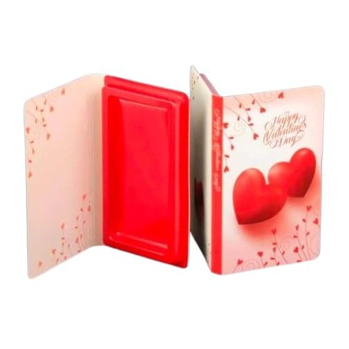 HIT CHOCOLATES Valentine bar with book cover
