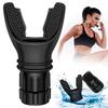 VARENYYA Breathing Trainer, Exercise Trainer with Resistance Adjustable, Easy to Clean and Use, Improve Strength and Endurance, Lung Capacity Exercise Device, Respiratory Muscle Trainer, Sports Breathing Fitness Equipment for Men and Women view 1