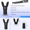 VARENYYA Breathing Trainer, Exercise Trainer with Resistance Adjustable, Easy to Clean and Use, Improve Strength and Endurance, Lung Capacity Exercise Device, Respiratory Muscle Trainer, Sports Breathing Fitness Equipment for Men and Women view 4