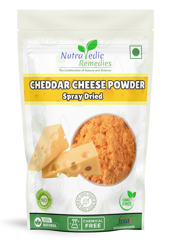Cheddar Cheese Powder, Spray Dried Powder, GMO Free, No Preservatives, 100% Natural